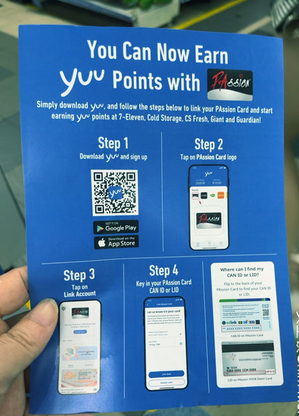 Yuu Activation Campaign @ Dairy Farm Retail Outlets Cold Storage, Giant, Guardian