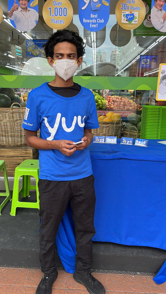 Yuu Activation Campaign @ Dairy Farm Retail Outlets Cold Storage, Giant, Guardian