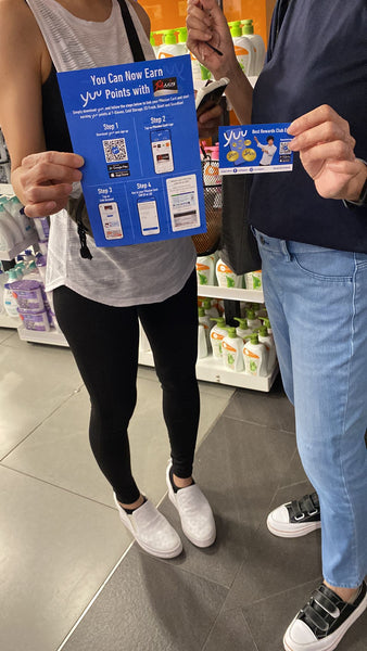 Yuu Activation Campaign @ Dairy Farm Retail Outlets Cold Storage, Giant, Guardian