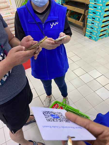 Yuu Activation Campaign @ Dairy Farm Retail Outlets Cold Storage, Giant, Guardian