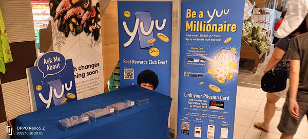 Yuu Activation Campaign @ Dairy Farm Retail Outlets Cold Storage, Giant, Guardian