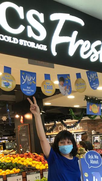 Yuu Activation Campaign @ Dairy Farm Retail Outlets Cold Storage, Giant, Guardian