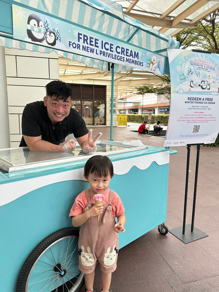 Linkreit - A Frosty Christmas Adventure Pop Up @ AMK Hub, Jurong Point, and Thomson Plaza