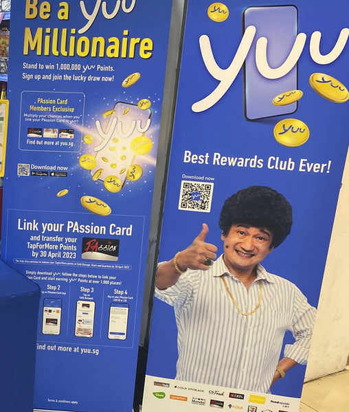 Yuu Activation Campaign @ Dairy Farm Retail Outlets Cold Storage, Giant, Guardian