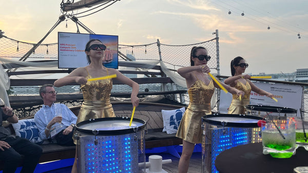 LED Drummers @ The Royal Albatross