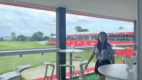 Nunchi Marine Viewing Gallery Set Up @ HSBC Women's Championship
