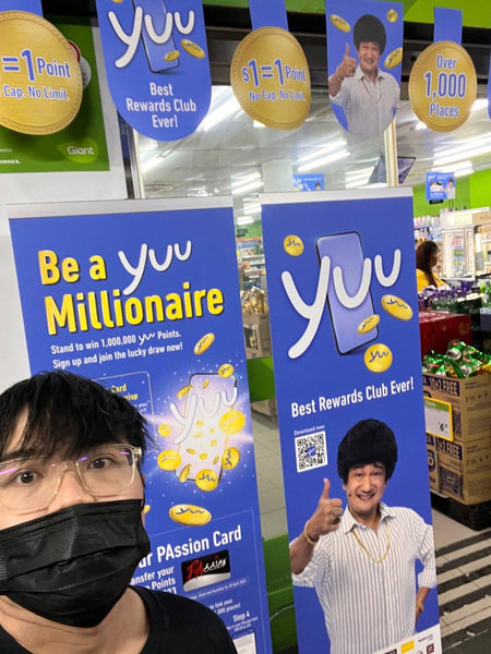 Yuu Activation Campaign @ Dairy Farm Retail Outlets Cold Storage, Giant, Guardian