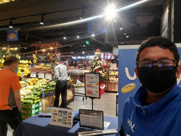 Yuu Activation Campaign @ Dairy Farm Retail Outlets Cold Storage, Giant, Guardian