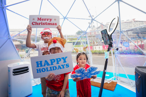 Linkreit - A Frosty Christmas Adventure Pop Up @ AMK Hub, Jurong Point, and Thomson Plaza