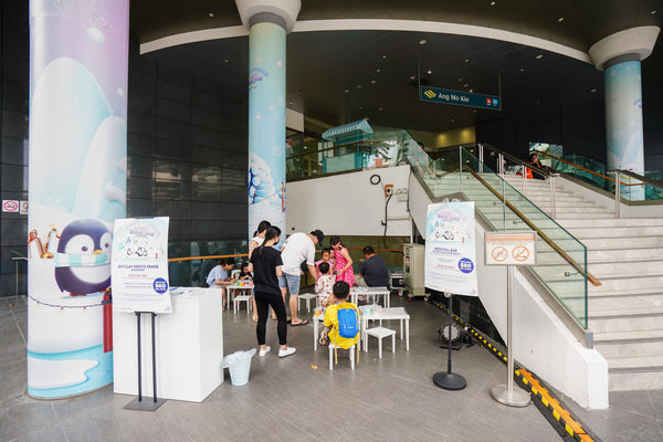 Linkreit - A Frosty Christmas Adventure Pop Up @ AMK Hub, Jurong Point, and Thomson Plaza