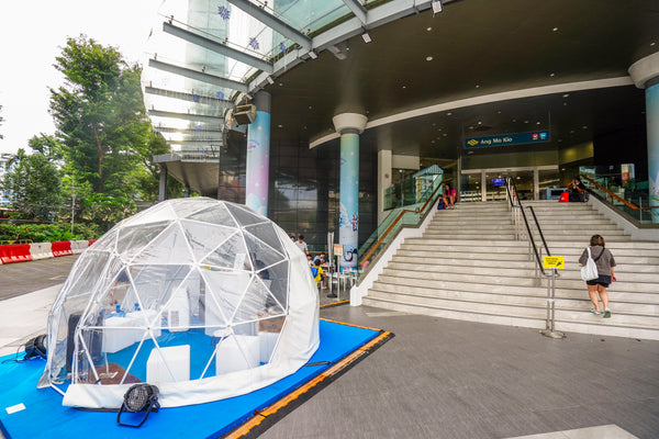 Linkreit - A Frosty Christmas Adventure Pop Up @ AMK Hub, Jurong Point, and Thomson Plaza