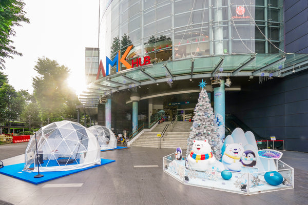 Linkreit - A Frosty Christmas Adventure Pop Up @ AMK Hub, Jurong Point, and Thomson Plaza
