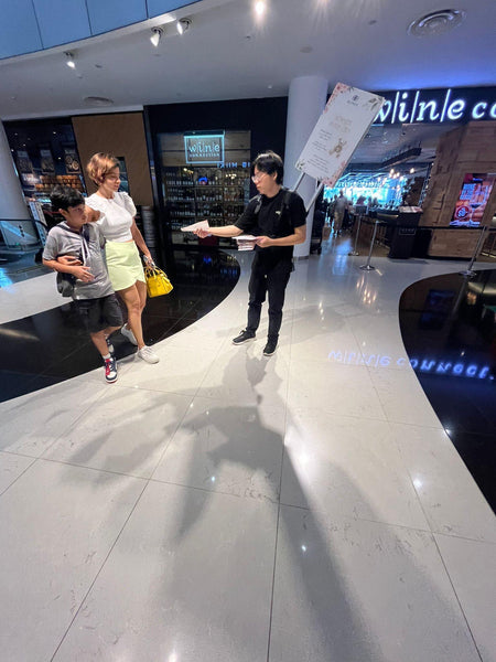 Human Billboard Marketing Activation for Bonia @ Northpoint City