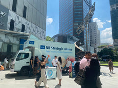 NB Strategic Income Marketing Truck @ OUE Sky