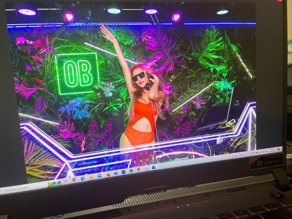 OB Neon Party @ The Fullerton Bay Hotel Singapore