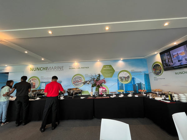 Nunchi Marine Viewing Gallery Set Up @ HSBC Women's Championship