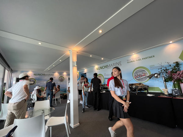 Nunchi Marine Viewing Gallery Set Up @ HSBC Women's Championship