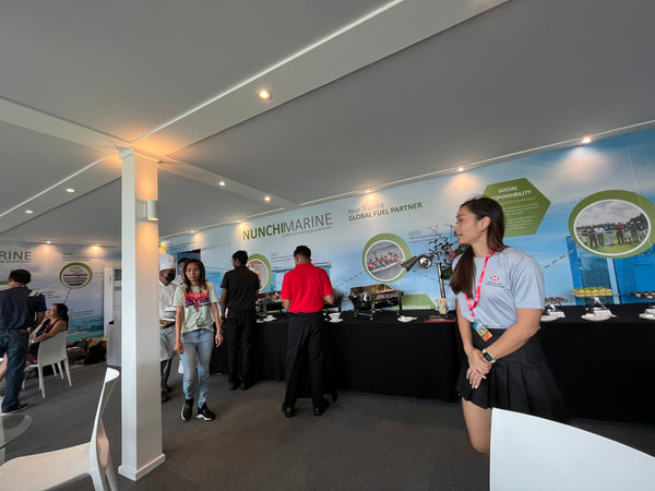 Nunchi Marine Viewing Gallery Set Up @ HSBC Women's Championship
