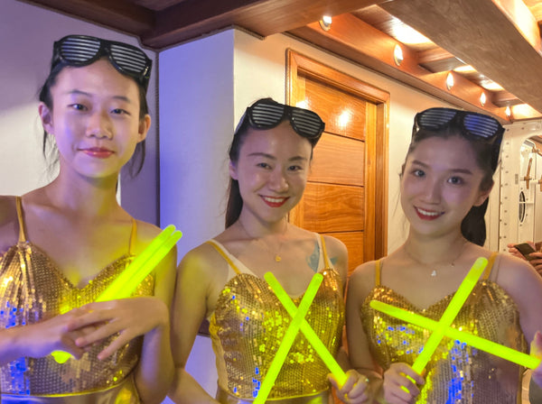 LED Drummers @ The Royal Albatross