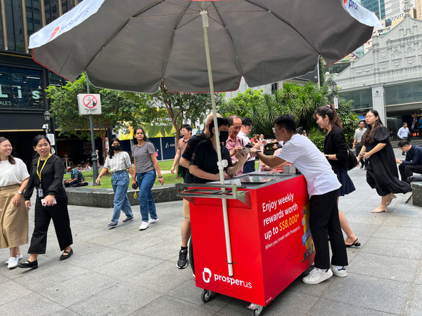 CGS-CIMB Ice Cream Activation @ Raffles Place