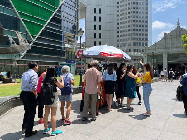 CGS-CIMB Ice Cream Activation @ Raffles Place
