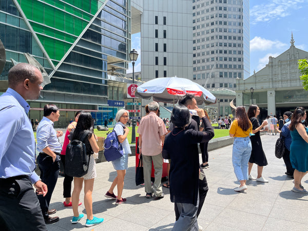 CGS-CIMB Ice Cream Activation @ Raffles Place