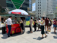 CGS-CIMB Ice Cream Activation @ Raffles Place