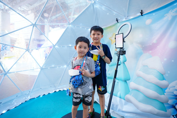 Linkreit - A Frosty Christmas Adventure Pop Up @ AMK Hub, Jurong Point, and Thomson Plaza