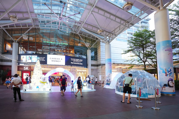 Linkreit - A Frosty Christmas Adventure Pop Up @ AMK Hub, Jurong Point, and Thomson Plaza