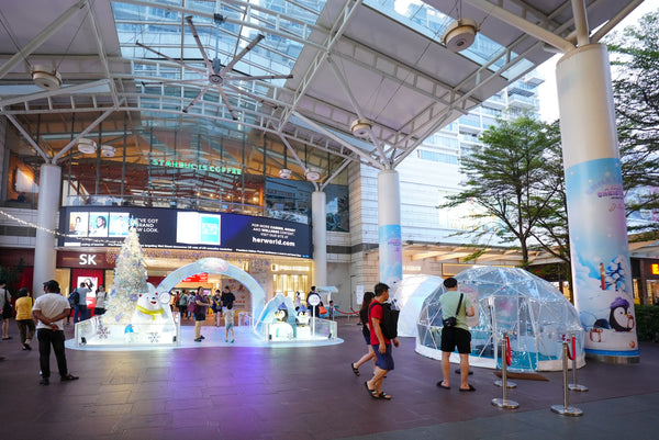 Linkreit - A Frosty Christmas Adventure Pop Up @ AMK Hub, Jurong Point, and Thomson Plaza