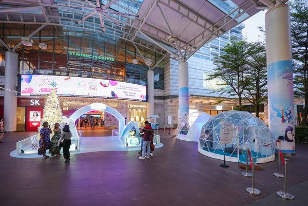 Linkreit - A Frosty Christmas Adventure Pop Up @ AMK Hub, Jurong Point, and Thomson Plaza