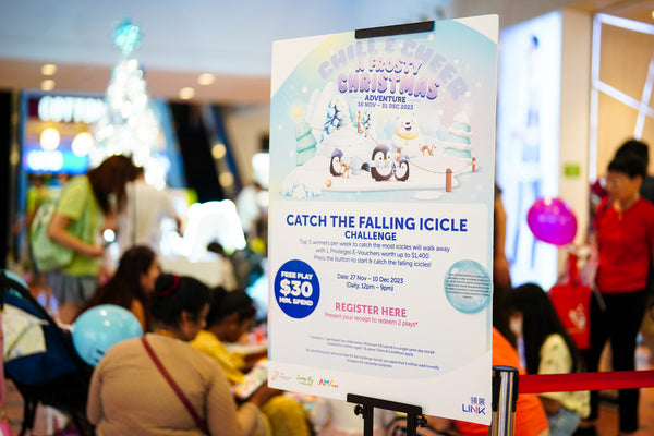 Linkreit - A Frosty Christmas Adventure Pop Up @ AMK Hub, Jurong Point, and Thomson Plaza