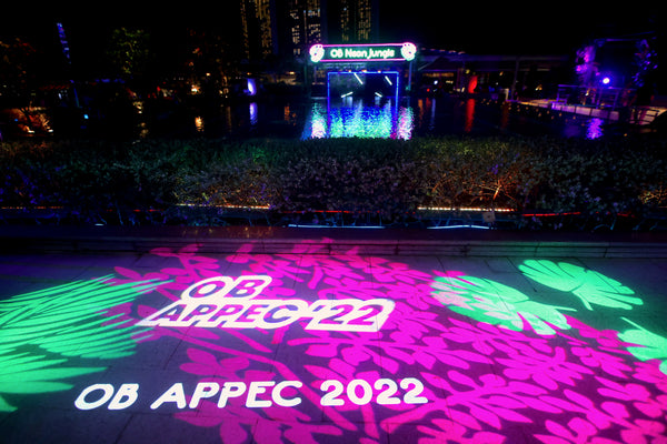 OB Neon Party @ The Fullerton Bay Hotel Singapore