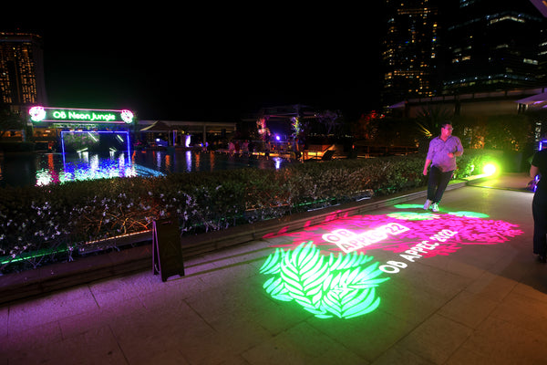 OB Neon Party @ The Fullerton Bay Hotel Singapore