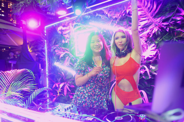 OB Neon Party @ The Fullerton Bay Hotel Singapore