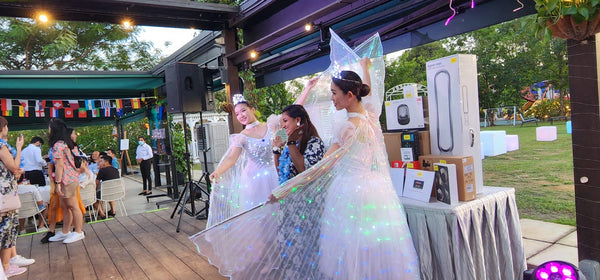 LED Drummers & Fairy @ Seletar