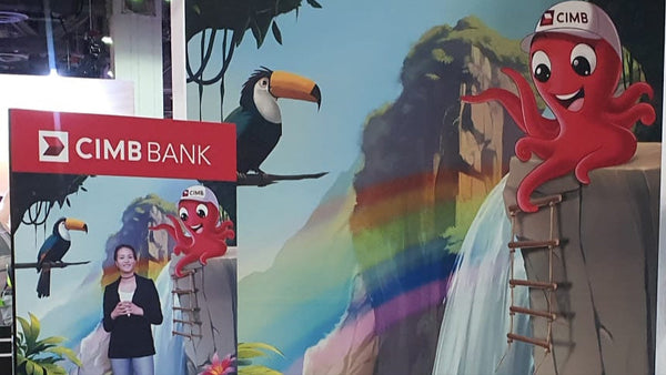 CIMB Trickeye Instagrammable Installation @ Financial Festival Marina Bay Sands