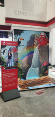 CIMB Trickeye Instagrammable Installation @ Financial Festival Marina Bay Sands Exhibition Booth Design