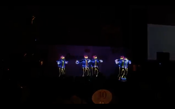 LED Dance Show @ St. Regis Hotel