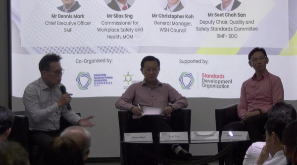 Singapore Manufacturing Federation Dialogue Session with WSH