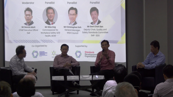 Singapore Manufacturing Federation Dialogue Session with WSH