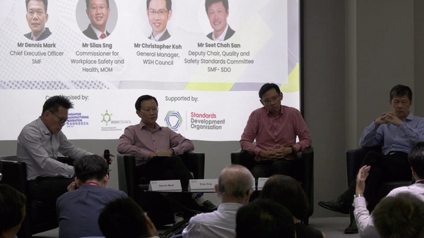 Singapore Manufacturing Federation Dialogue Session with WSH