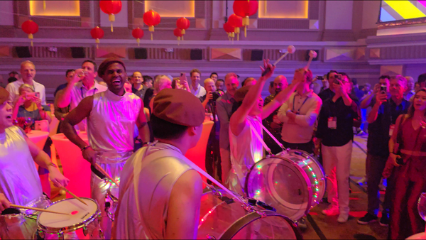 LED Drummers @ Capitol