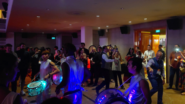 LED Drummers @ Capitol