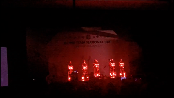 Tron Show @ HomeTeamNS National Day Observance Ceremony