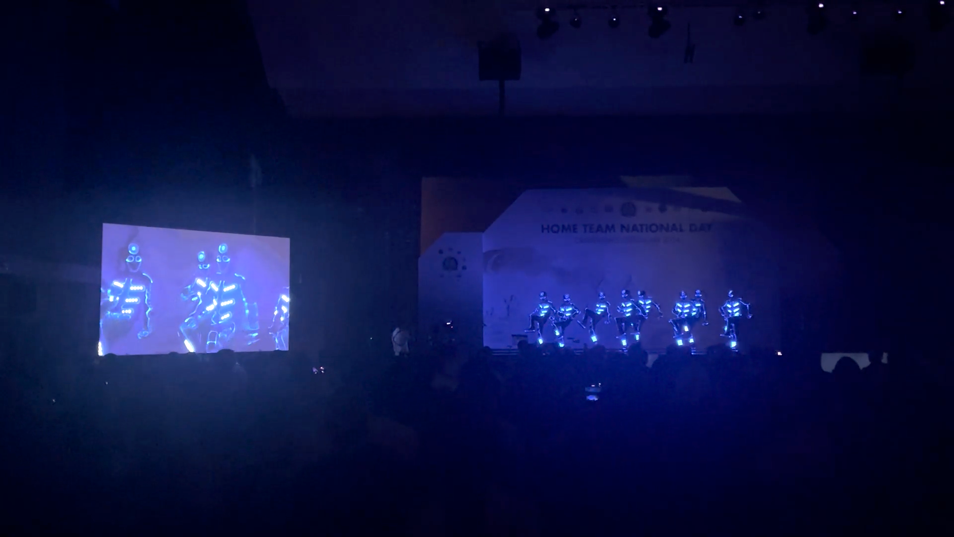 Tron Show @ HomeTeamNS National Day Observance Ceremony | Events agency singapore - Ooffle | Tron Show @ HomeTeamNS National Day Observance Ceremony