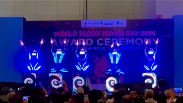 LED Drums @ World Donor Day 2024 Award Ceremony