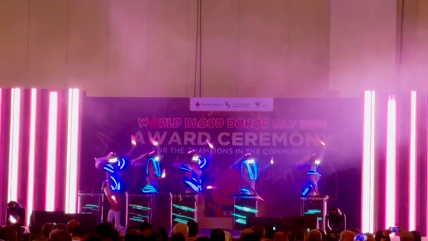 LED Drums @ World Donor Day 2024 Award Ceremony