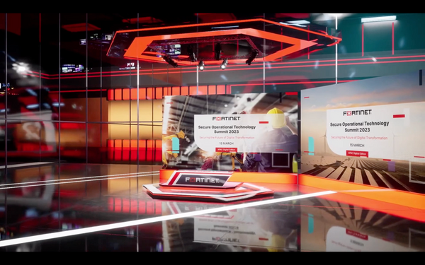 Fortinet Secure Operational Technology Summit 2023 - 3D Augmented Reality Livestream