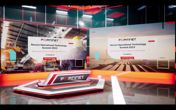 Fortinet Secure Operational Technology Summit 2023 - 3D Augmented Reality Livestream